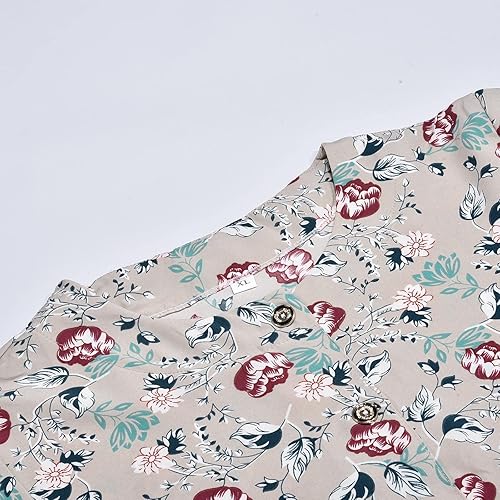 Miniatura 5 de FABFEGU Jumpsuits for Women Elegant Womens Summer Floral Short Sleeved Casual Suit Evening Pant Suit