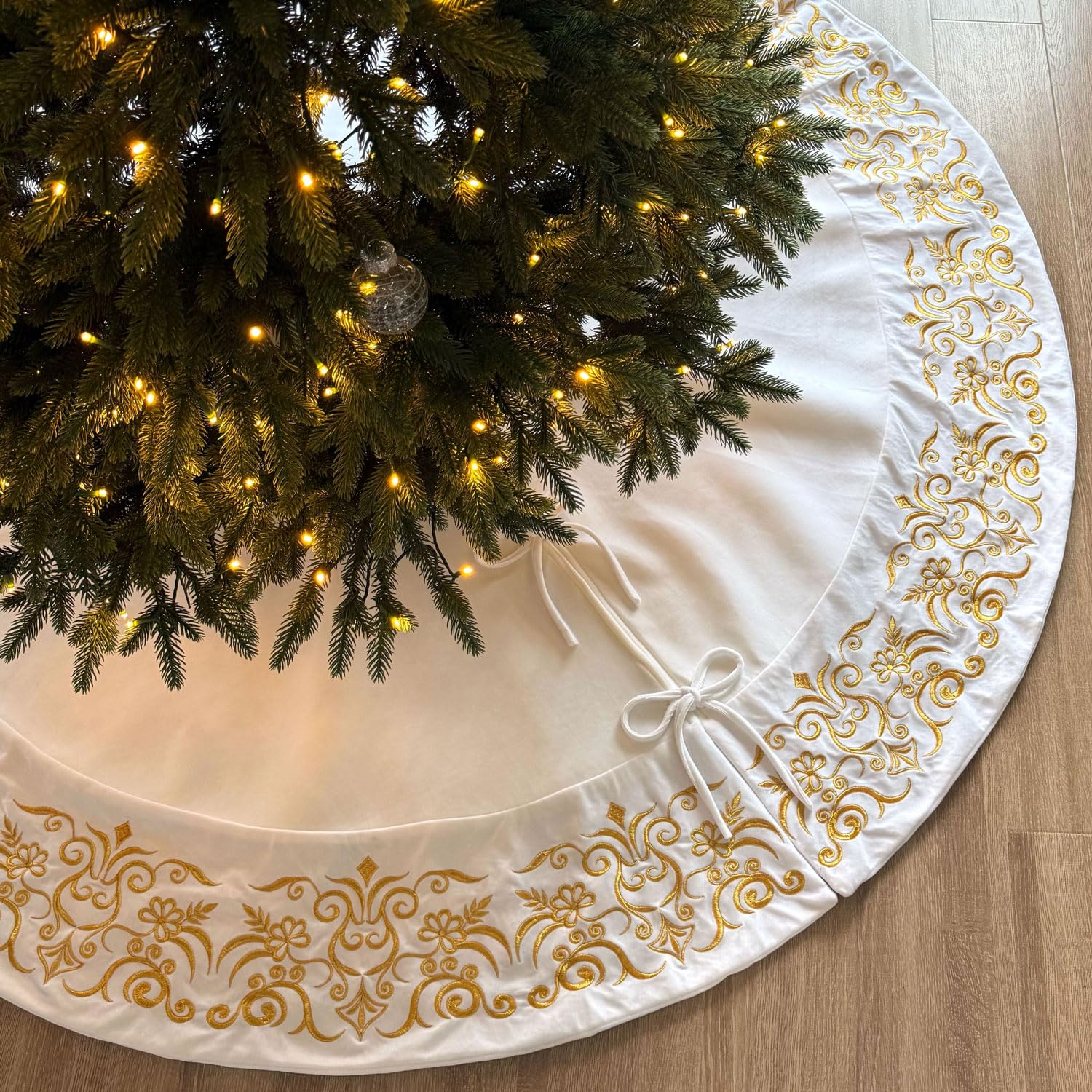 Amazon.com: Starry Dynamo 72-Inch Victorian Velvet Christmas Tree