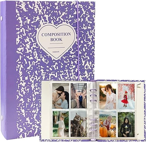 Álbum de tarjetas fotográficas A5 con 25 páginas interiores de 3 pulgadas, fundas para álbumes de fotos Kpop, soporte para tarjeta fotográfica