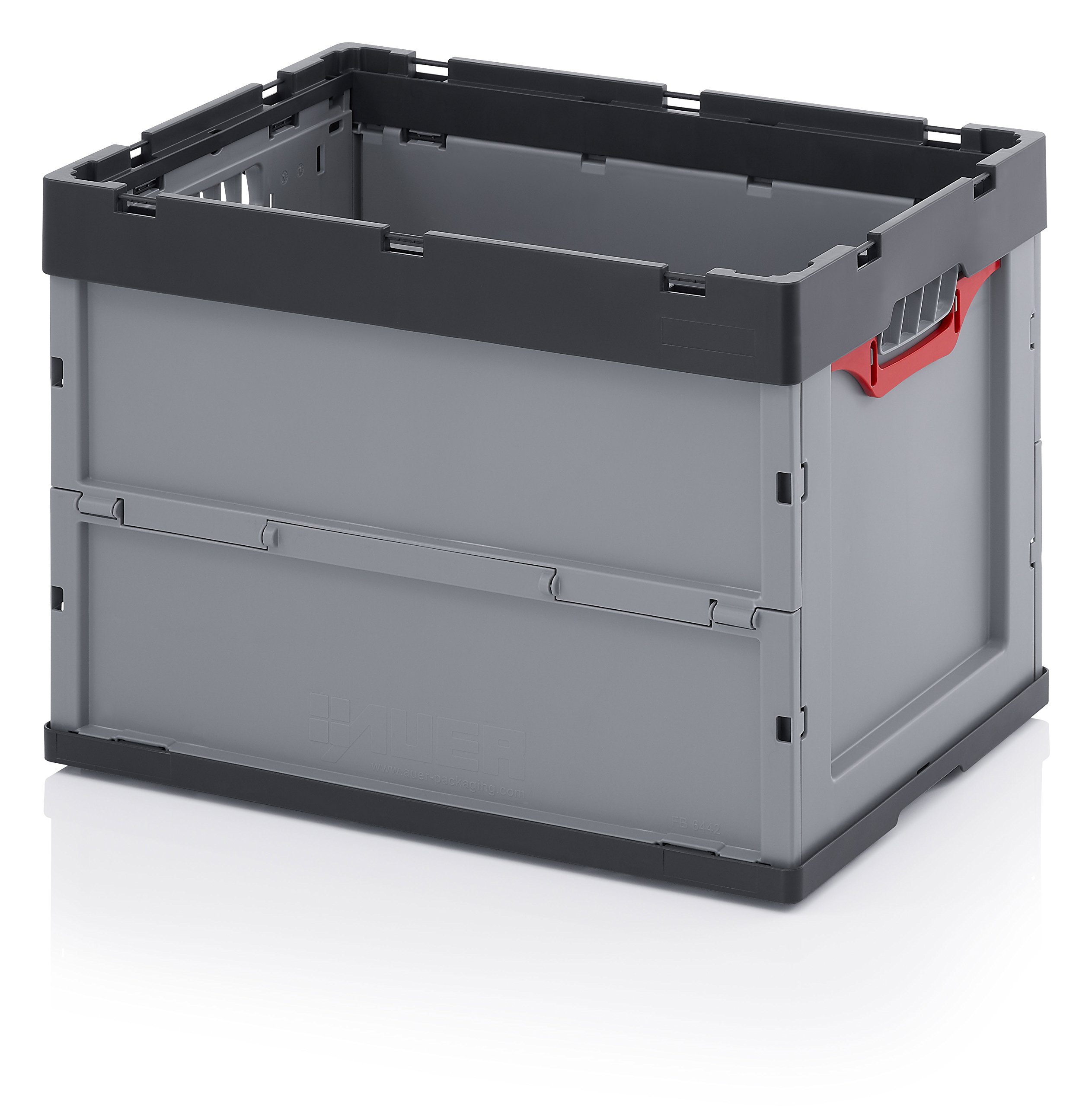 Auer Packaging Profi-Faltbox 60 x 40 x 42 inkl. gratis Zollstock Eurobox Lagerbox Transportbox stabil 60x40x42 groß