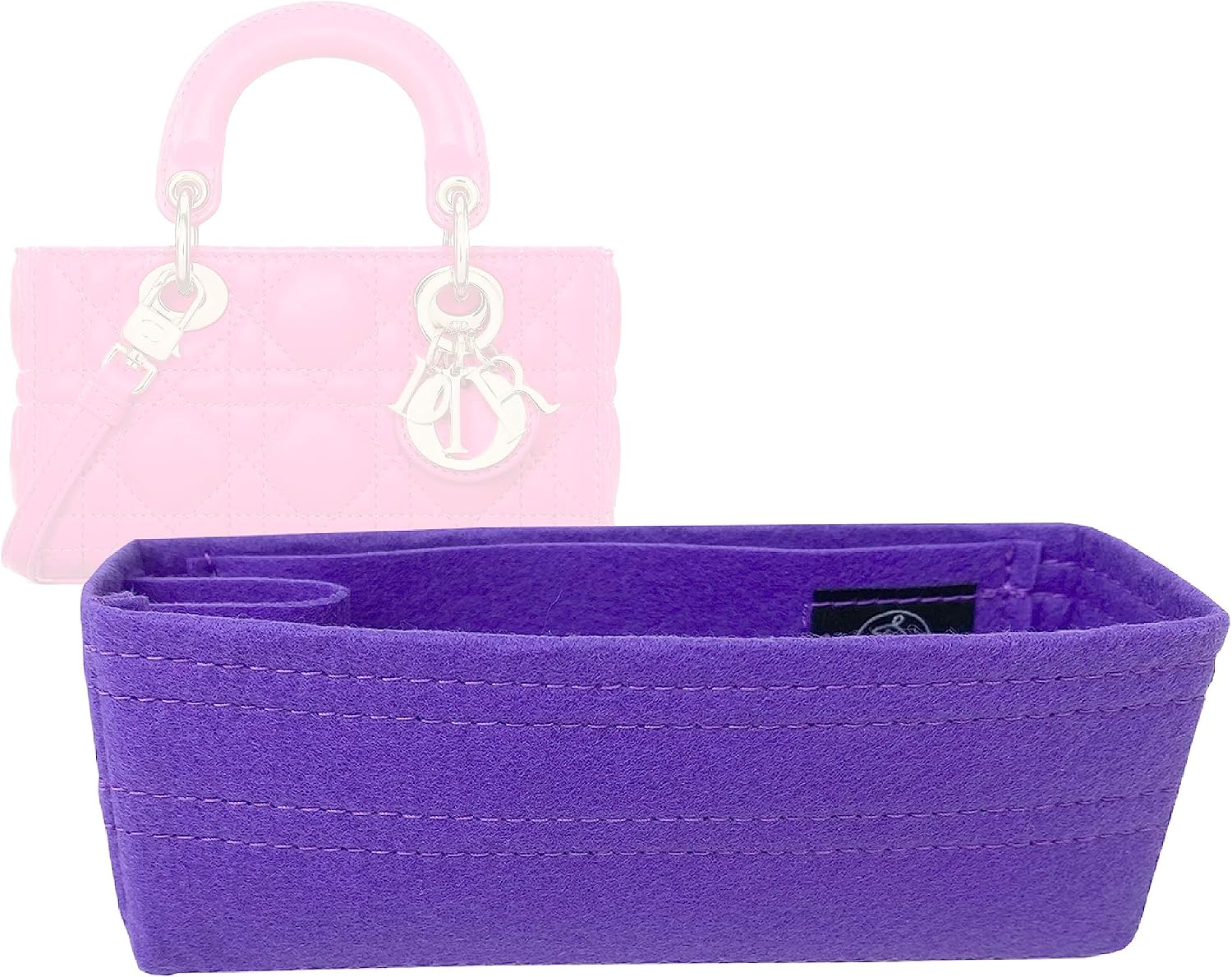 Zoomoni Premium Bag Organizer for Dior Micro Lady D-Joy (Handmade/20 Color Options)