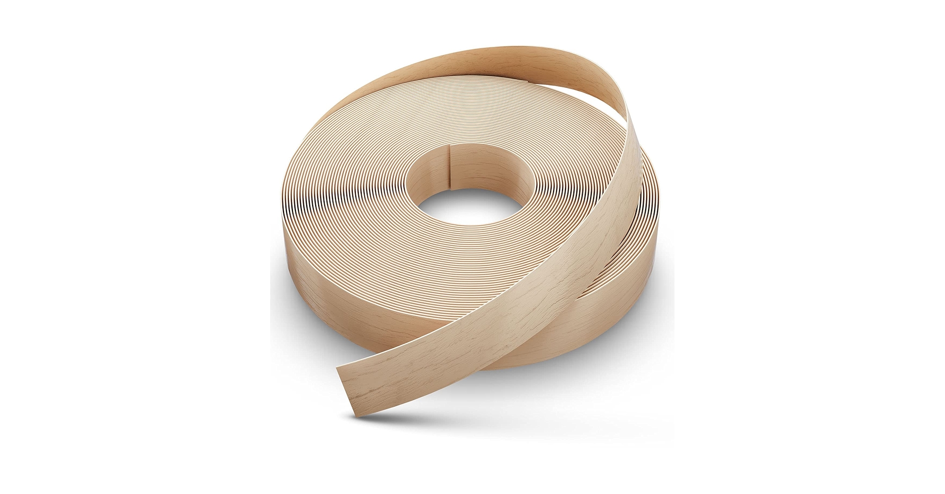 WoodPress® 22mm Real Pine Iron-On Edging - 7.5m Roll - Pre-Glued Wood