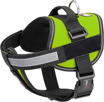 Dogline Unimax Multi-Purpose Vest Harness for Dogs and 2 Removable DIY Customizable BLANK Patches