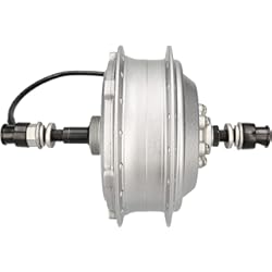 Rueda Eléctrica Bicicleta 29 Pulgadas windmeile | e-Bike buje Motor Rueda Trasera, Plata, 20/26/28, 36V/48V, 250W/500W, e-Bike, Bicicleta eléctrica, pedelec