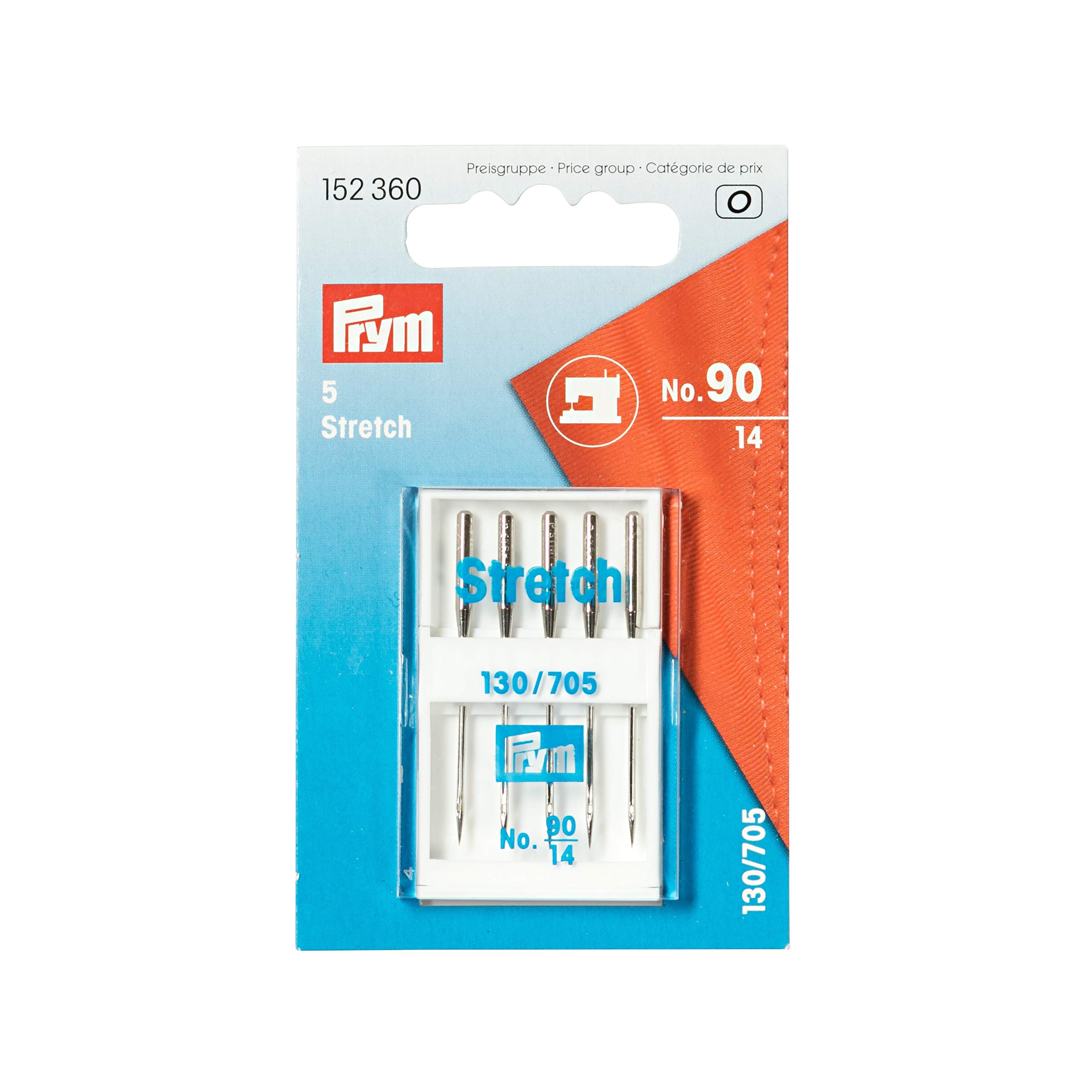 5 Quality Sewing Machine Needles Flat Shank 130/705 STRETCH 90 Stretch