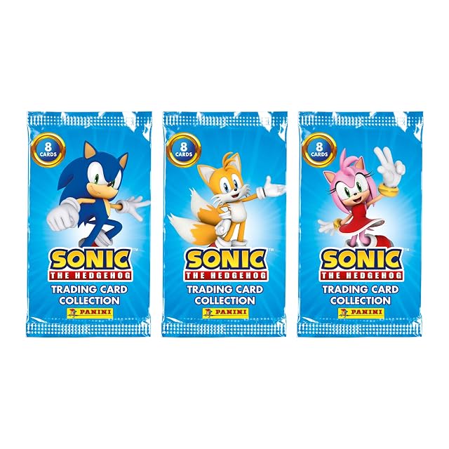Foto 2 de 8 de Panini Sonic The Hedgehog Classic Trading Cards Starter Pack, 005010SPAFGD
