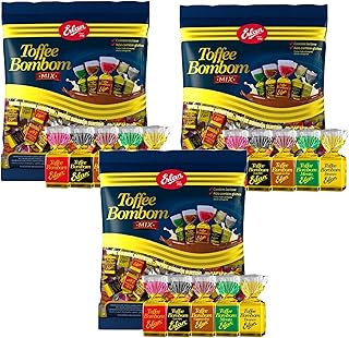 3x Bombom Toffee Mix- Erlan- Pct 500g