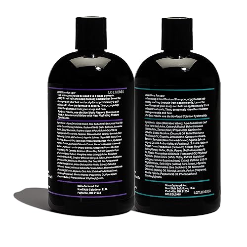 Miniatura 3 de Navi - Juego de champú y acondicionador profesional para el crecimiento del cabello, bloqueador DHT para adelgazar el cabello y la pérdida de