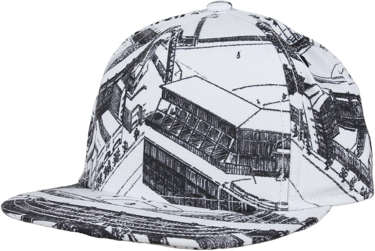 Pittsburgh White Box Cap