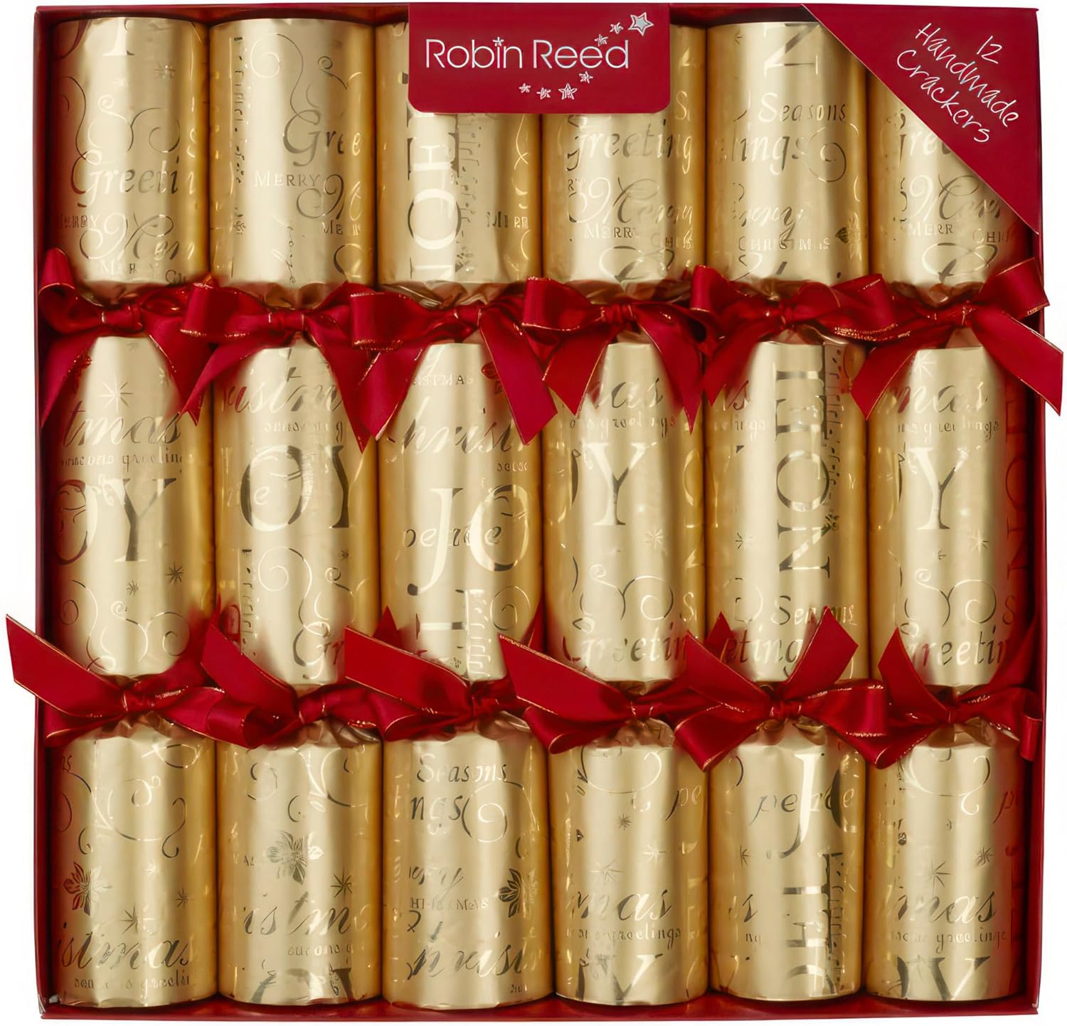 Olde English Crackers Joyeau Noel Christmas Party Favors – Set of 12 decorative favors with premium gift enclosed for all holiday party occasions Olde English Crackers Joyeau Noel Christmas Party Favors – Set of 12 decorative favors with premium gift enclosed for all holiday party occasions
