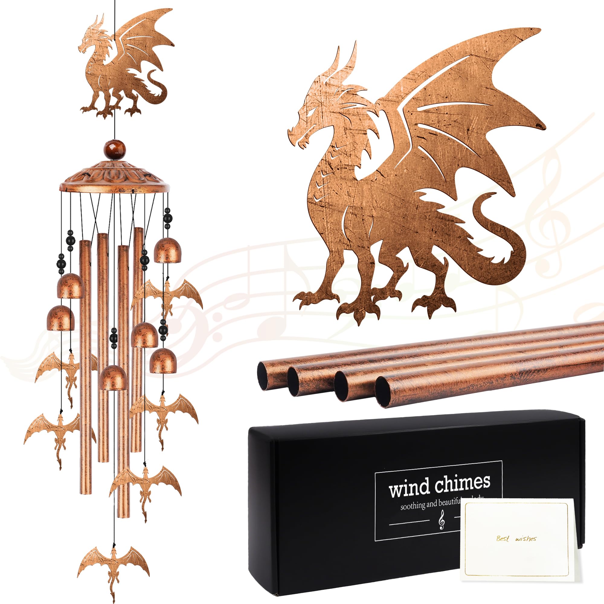 Romart Fantasy Dragon Wind Chime