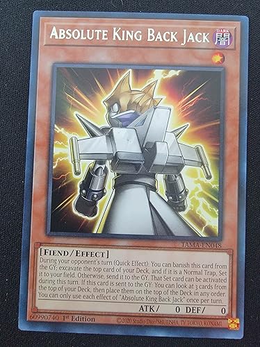 Absolute King Back Jack - TAMA-EN048 - Tactical Masters - Rare - 1 edición