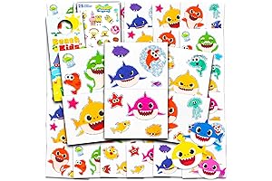 Baby Shark Temporary Tattoo Set - Baby Shark Party Favors