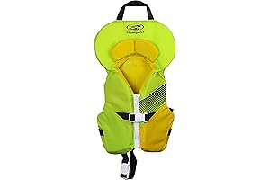 Stohlquist Waterware Toddler: 6-Month Infant Life Jacket Kids Coast Guard Approved