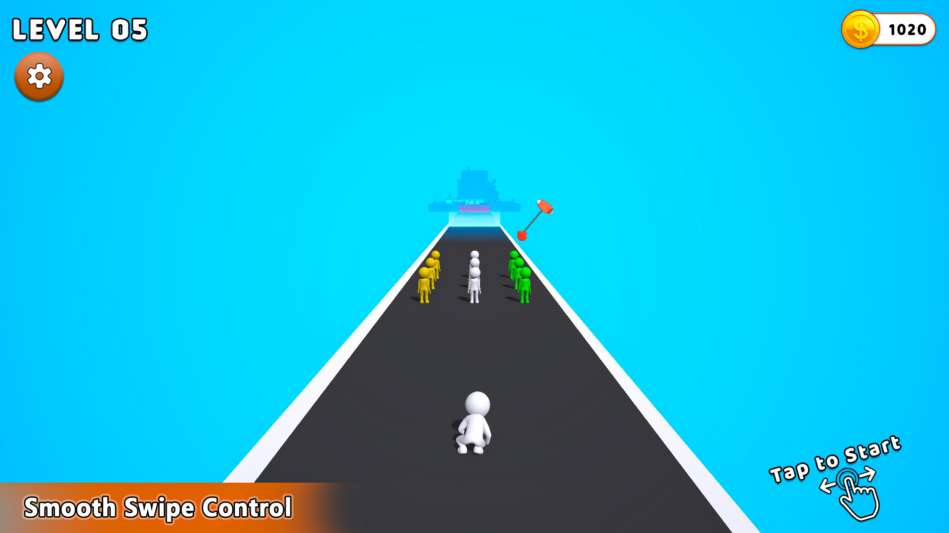 Color Runners Rush 3D: Collect & Match Same Colors to Build Runner Team ...