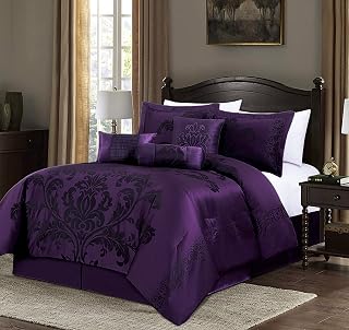 Chezmoi Collection 7 Parça Jakarlı Çiçekli Yorgan 