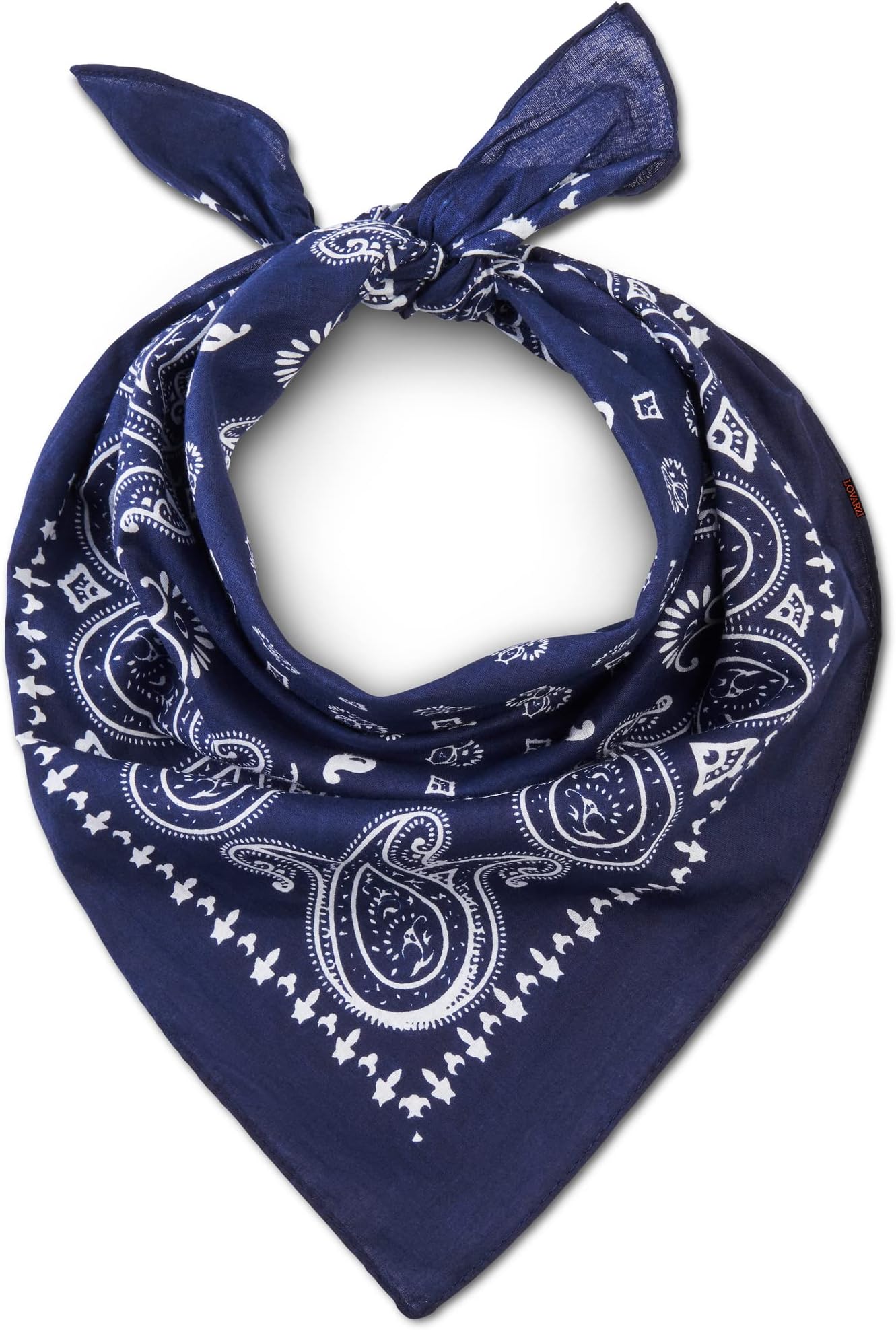 Bandana Scarf for Men and Women - Premium Cotton Stylish & Versatile Paisley Bandanas - Perfect Neck and Head Wear for Summer, Winter and Sports