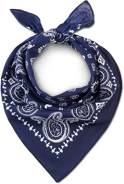 Bandana Bleu Homme et Femme en Coton Premium - Style Polyvalent