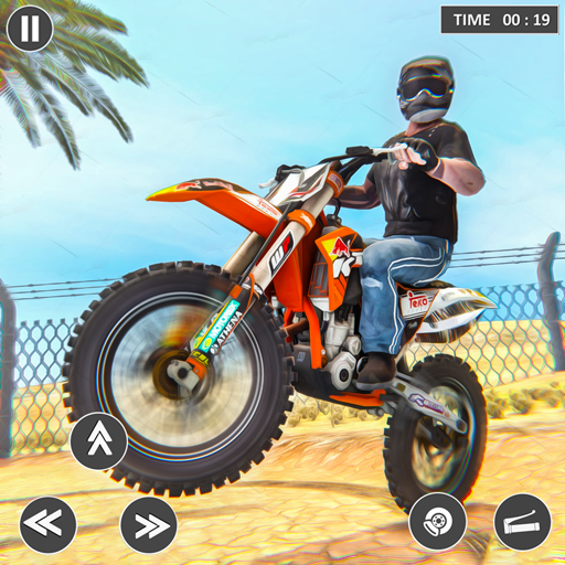 Echter Bridge Bike Stunt Mega Racing 3d