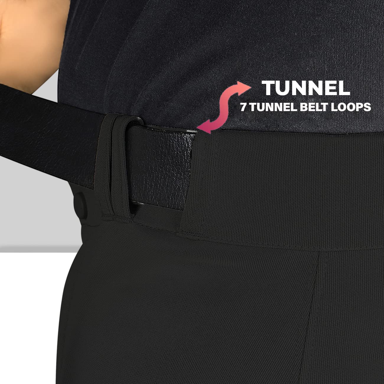Baseball-Hose für Herren, Halb-Relax-Baseballhose für Erwachsene, halb-entspannte Passform