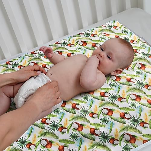 HaoShuFu Pañal suave, cómodo, lavable, portátil, cambiador, tamaño 39.4 x 27.5 pulgadas, fácil de lavar, fácil de secar (ND06)