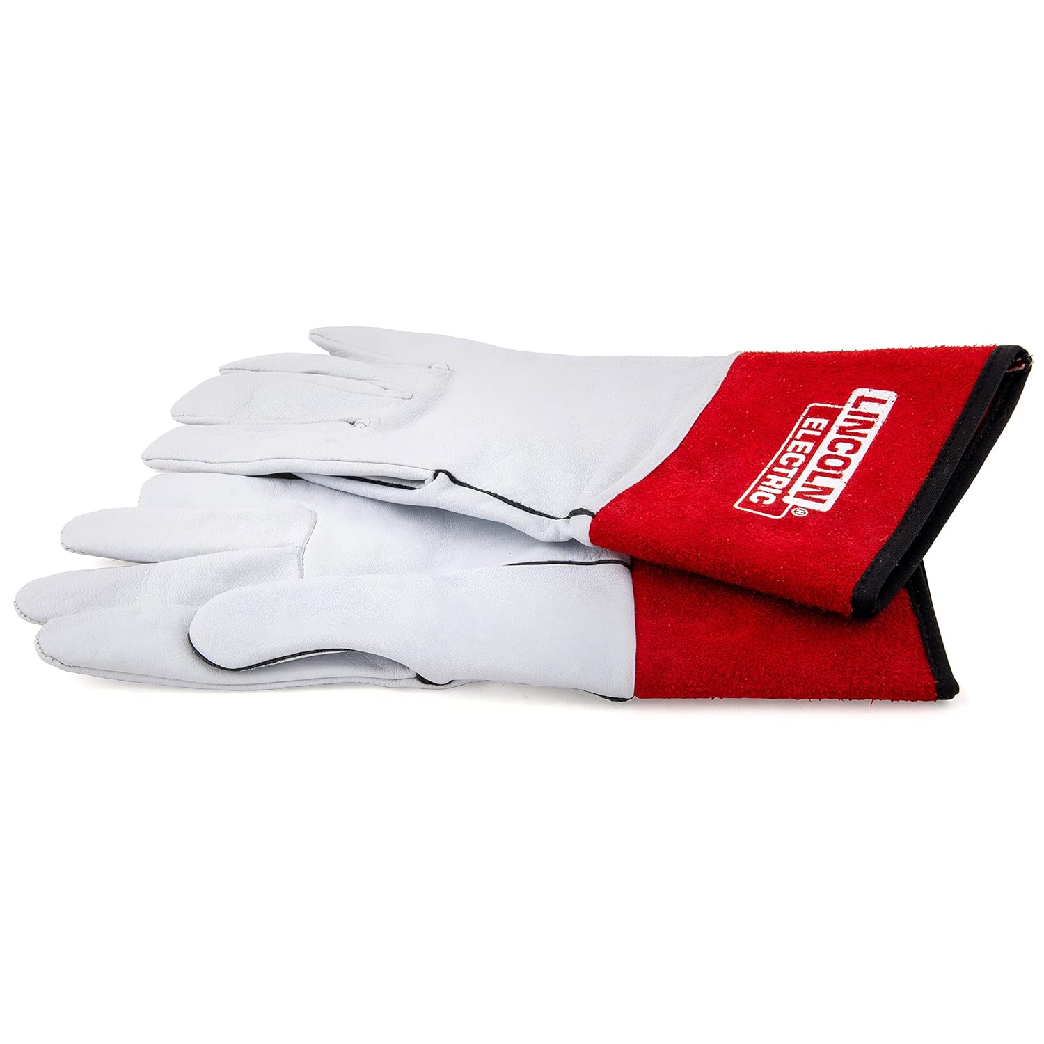 Lincoln Electric Goatskin and Split Cowhide Leather TIG Welding Glove - Large