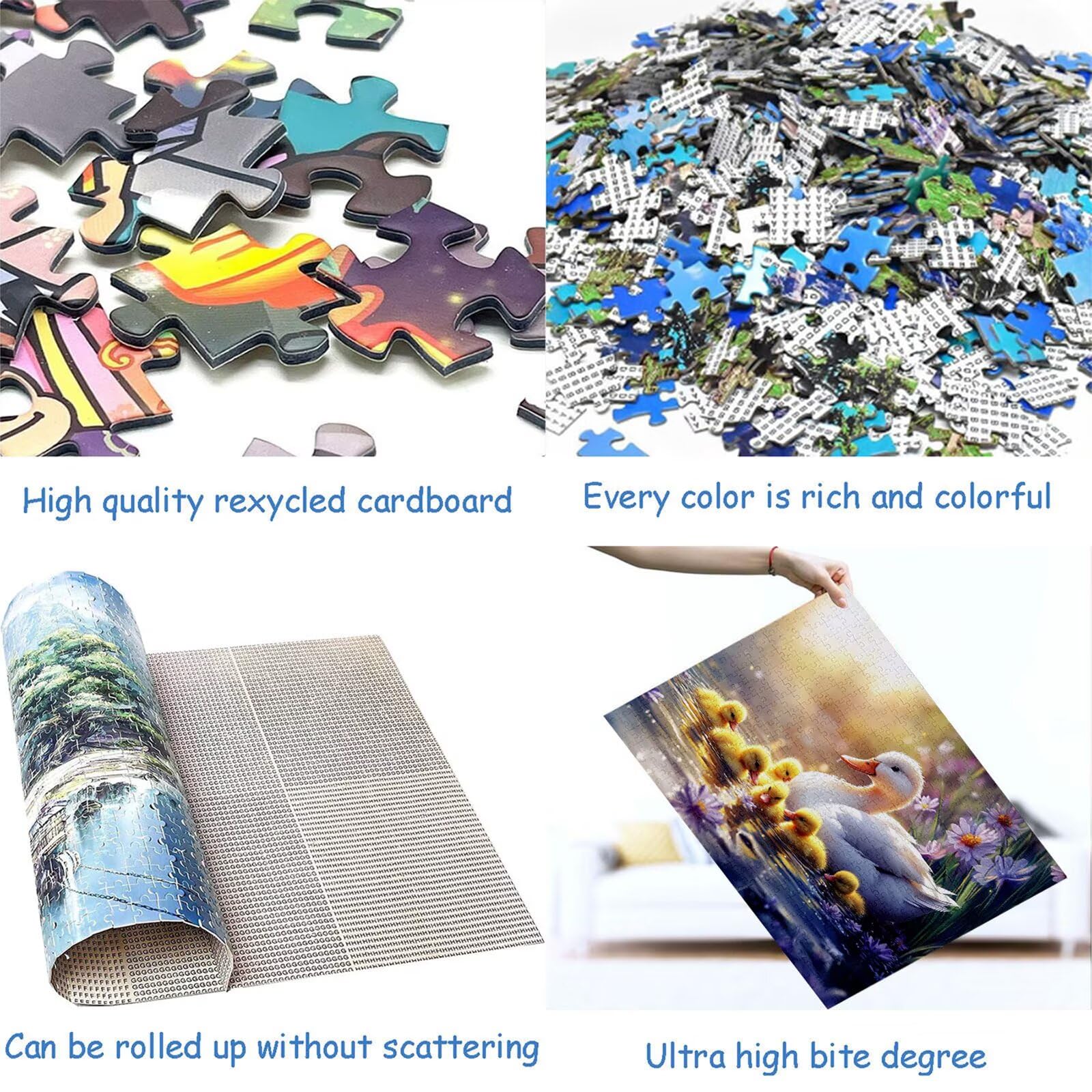 Puzzle 3000 sztuk kaczka puzzle dla dorosłych kwiaty 122 x 81 cm unikalne rzemiosło klasyczne 3D drewniana układanka do rodzinnych gier biznesowych, układanka zrób to sam do dekoracji ścian domu