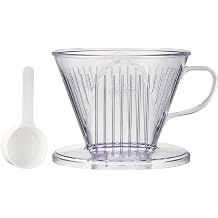 Kalita [4-7] people for plastic coffee dripper wide brim type 103-DL # 06003