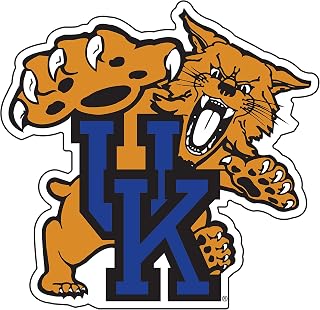 Craftique Kentucky Wildcats, UK/Wildcat, Medium Premium Vinyl Decal, IPad, Auto