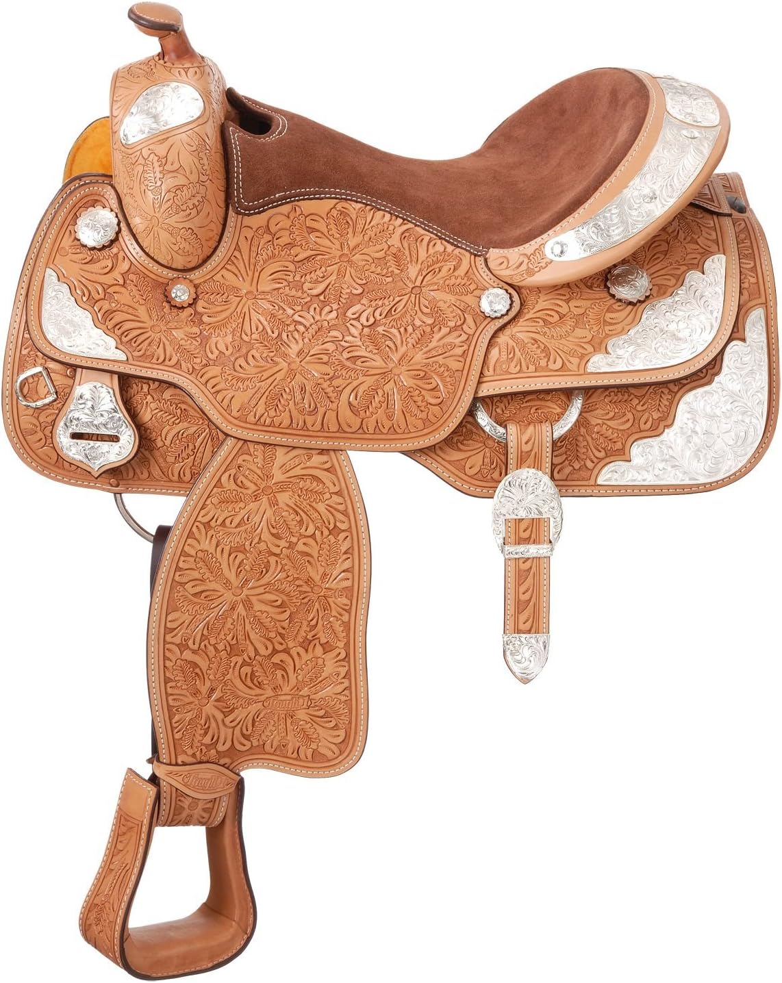 Tough 1 Classic Rio Grande Silver Show Saddle
