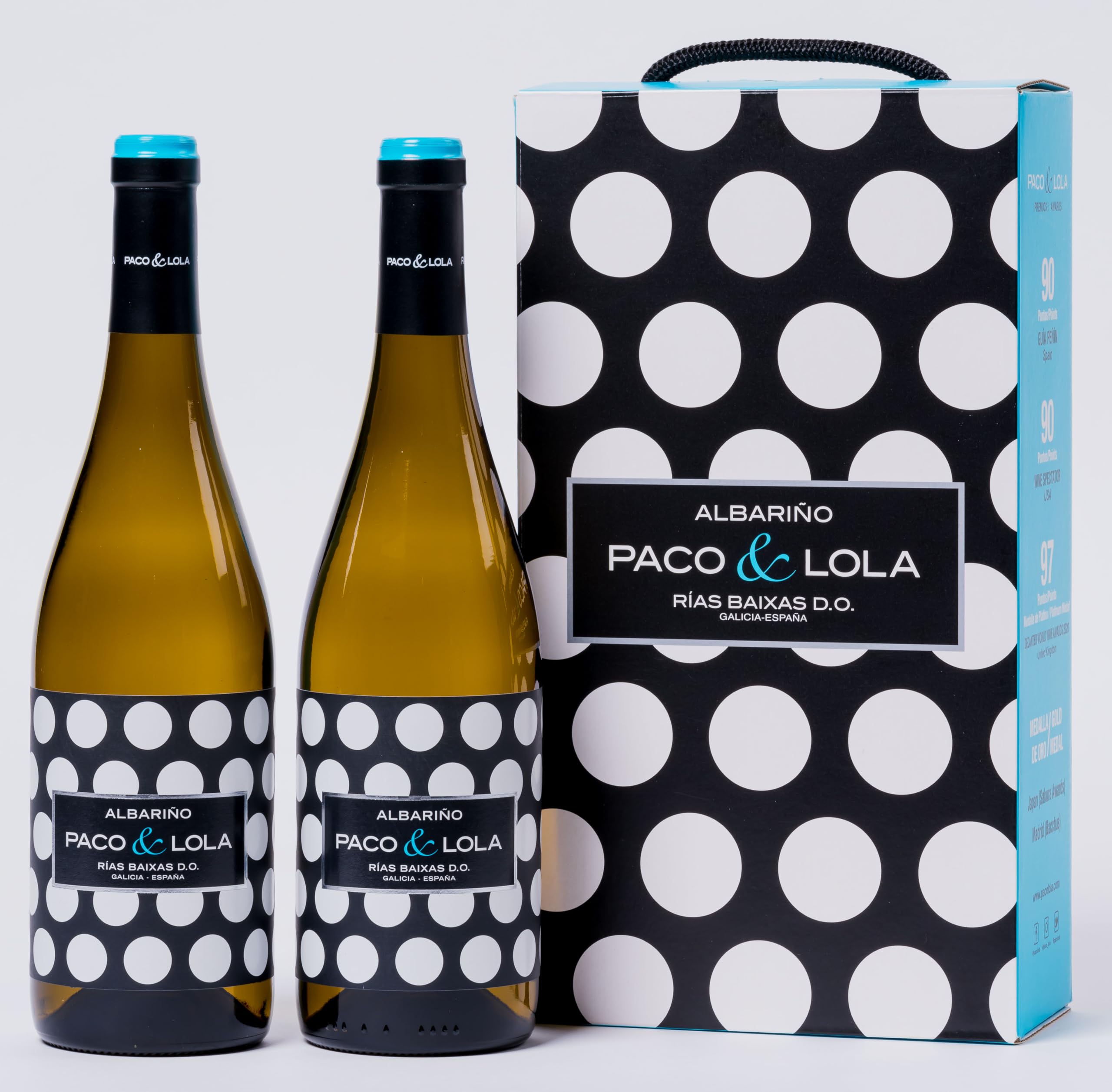 Estuche Paco & Lola Albariño, 2x75cl