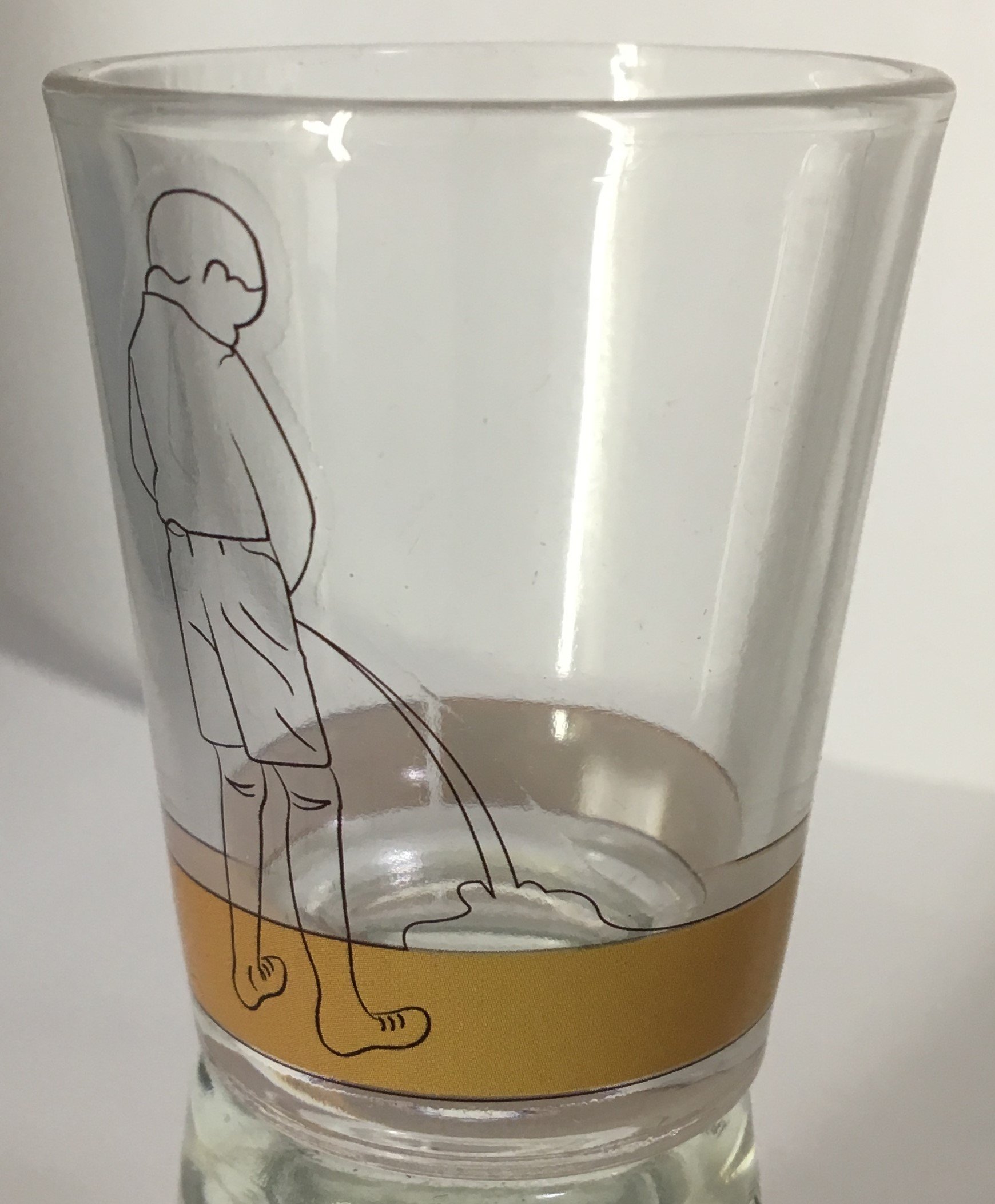 Shot Glass Funny - Pee Boy full wrap printing
