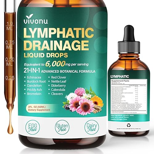 21-in-1 Lymphatic Drainage Drops for Liposomal, Immune & Lymph System
