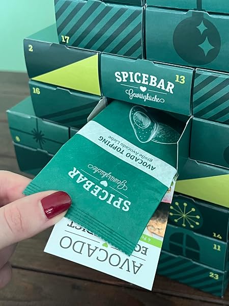 Spicebar Bio Adventskalender | 24 BIO-Gewürze | Gewürze und Rezepte für Männer und Frauen | ideal als Geschenk - 4