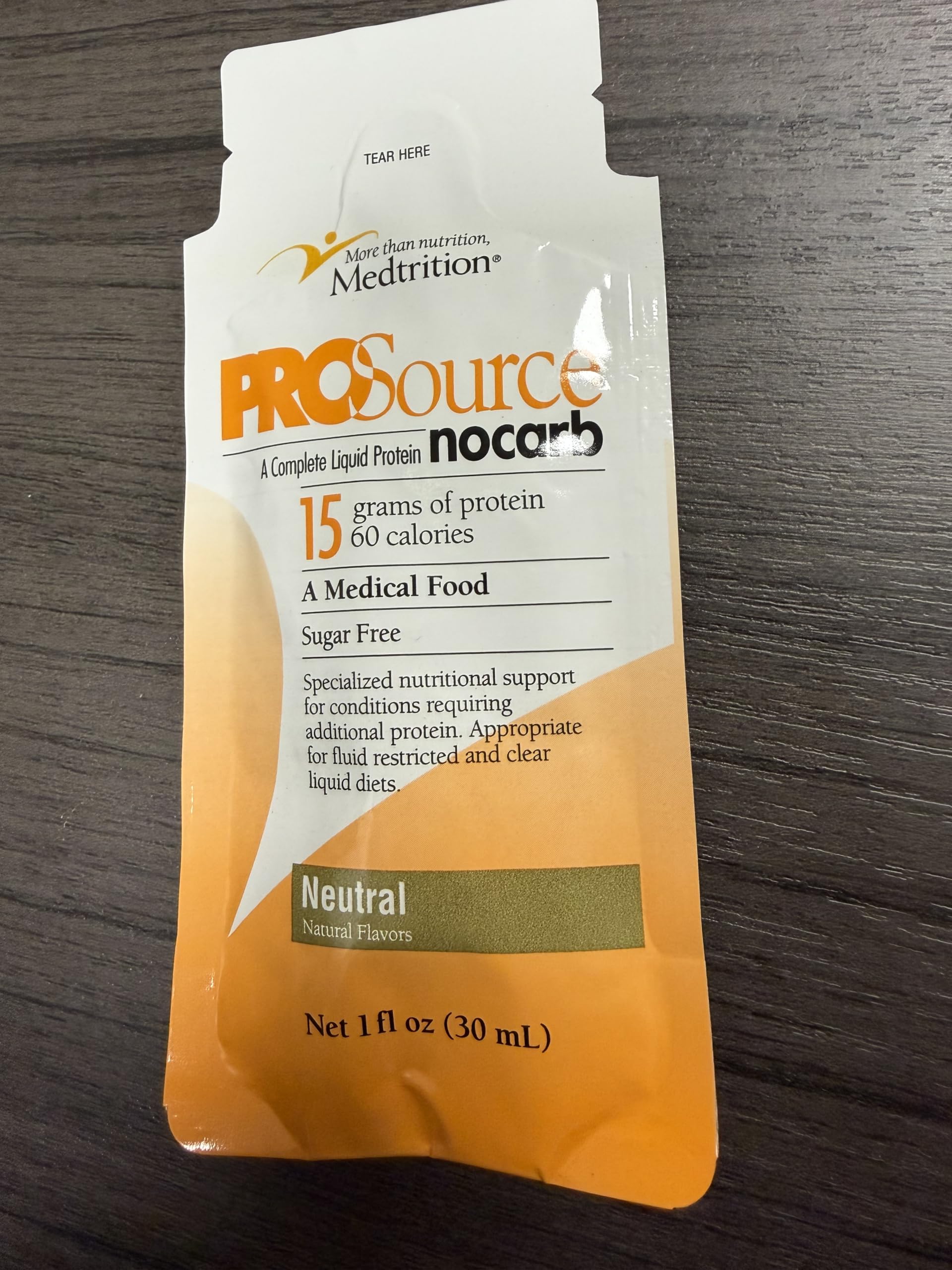 Amazon.com: Medtrition NoCarb Neutral Liquid Energy Packets
