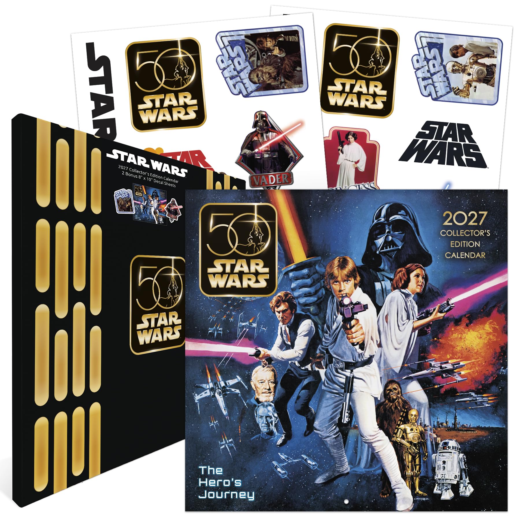 2027 Star Wars 50th Anniversary Collector's Edition Calendar