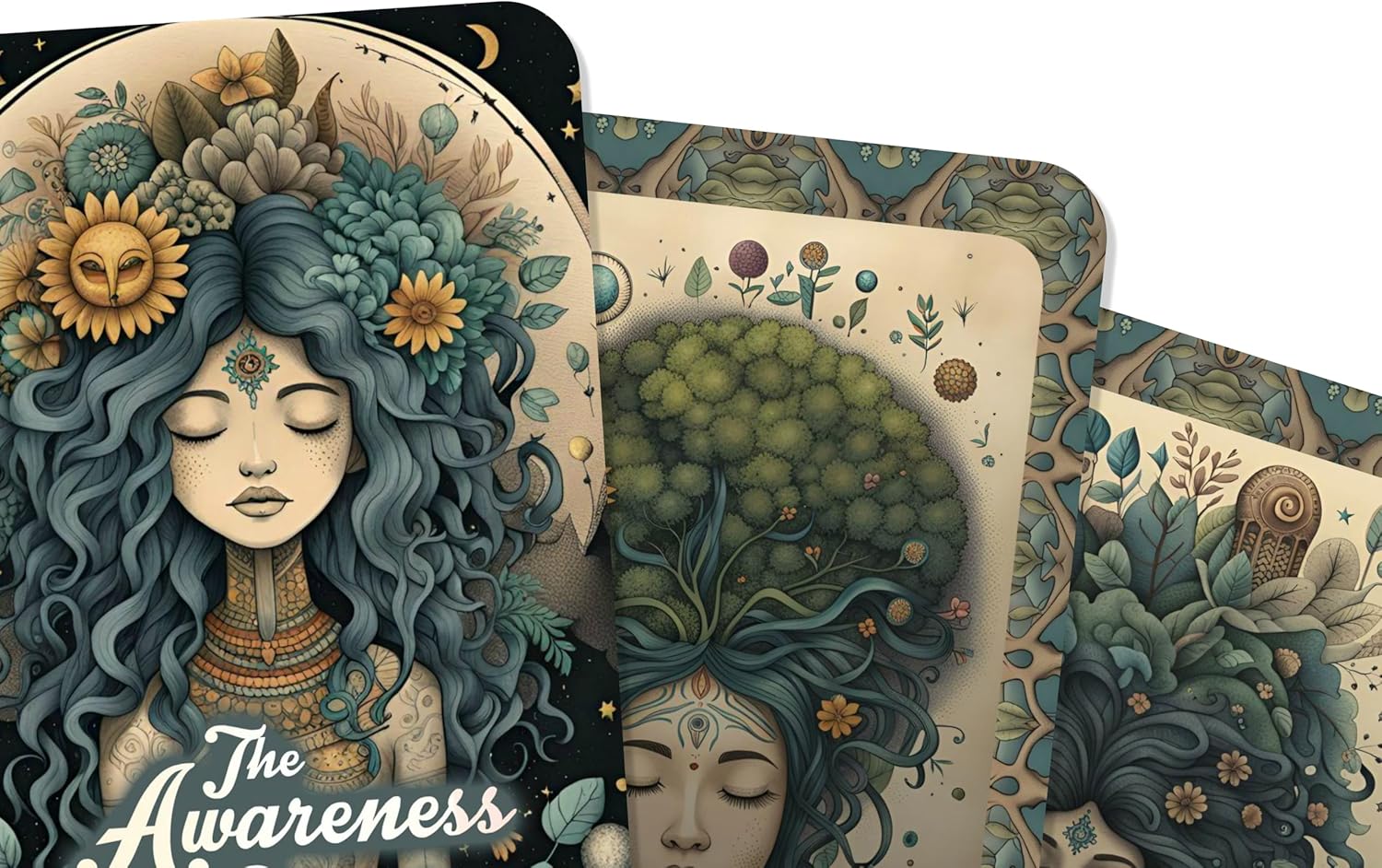 Ibiza Tarot The Awareness Oracle Cards | Fortune Telling Oracle Cards Deck for Beginners | Authentic Reading Experience - Set of 22 Cards