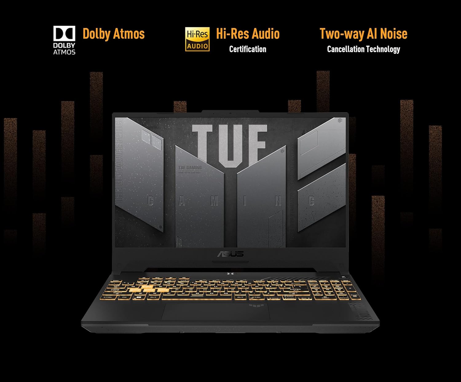 ASUS TUF Gaming F15 FX507ZU4#B0BYZM6PBR, Notebook 15,6 Antiglare, 144Hz, Intel Core 12ma gen i7-12700H, RAM 16GB, 512GB SSD PCIE, NVIDIA® GeForce RTX™ 4050 6GB GDDR6, Windows 11 Home, Grigio ASUS TUF Gaming F15 FX507ZU4#B0BYZM6PBR, Notebook 15,6 Antiglare, 144Hz, Intel Core 12ma gen i7-12700H, RAM 16GB, 512GB SSD PCIE, NVIDIA® GeForce RTX™ 4050 6GB GDDR6, Windows 11 Home, Grigio