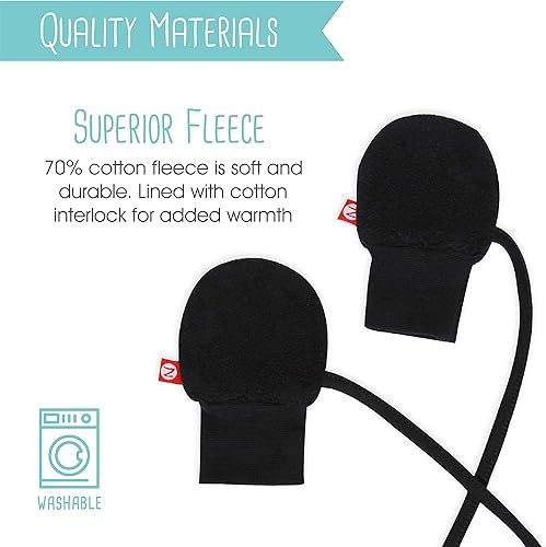 Miniatura 7 de Zutano Manoplas de forro polar para bebé niño