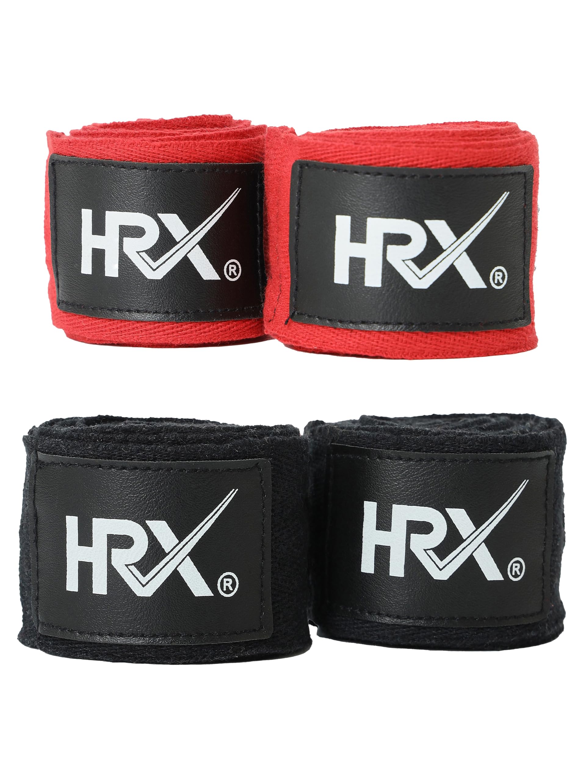 HRX Set of 2 Boxing Hand Wraps for Training, MMA, Muay Thai, Kickboxing etc. | 108"