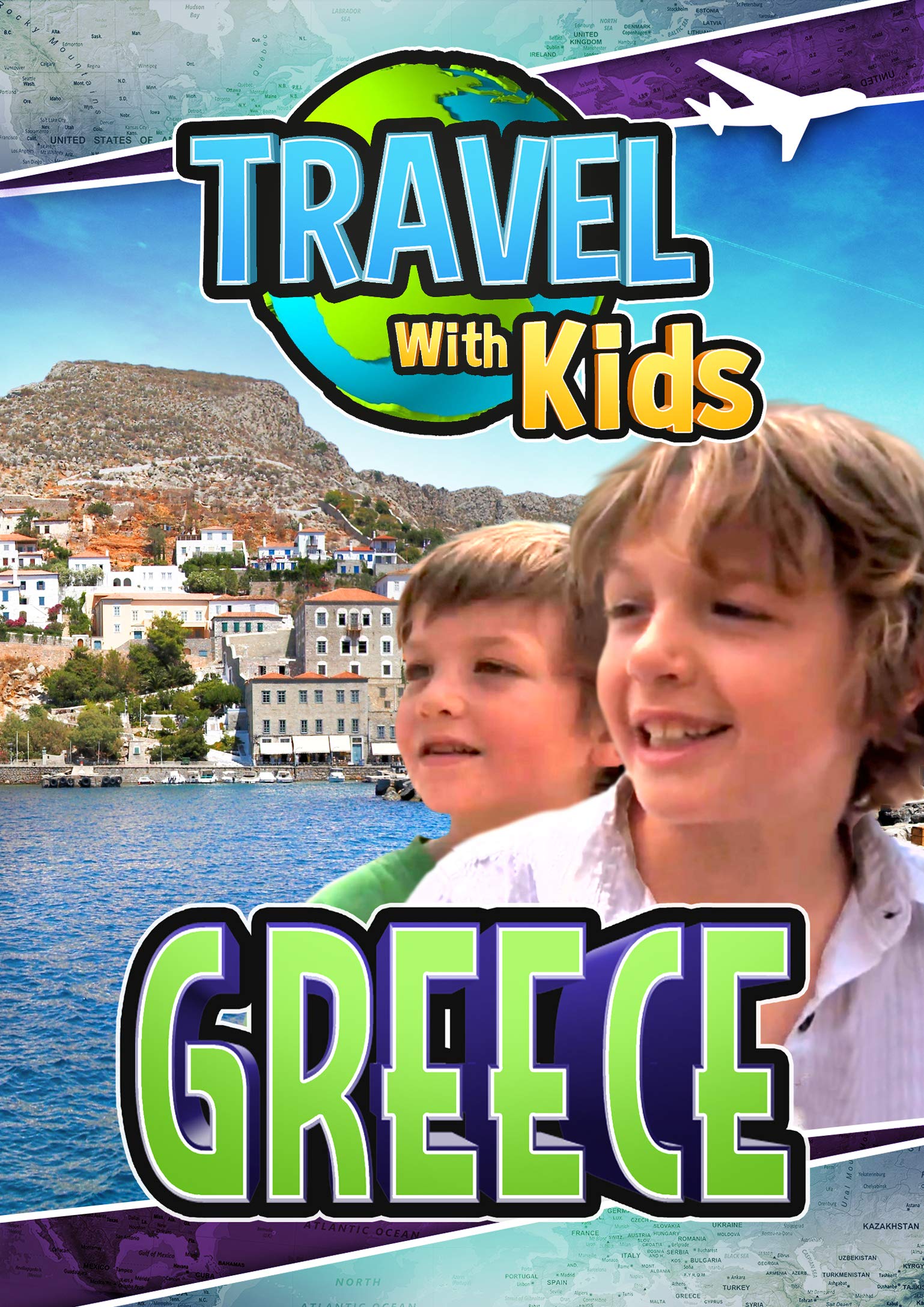 Grecia con niños guía turística familiar con mapas de islas griegas y playas familiares