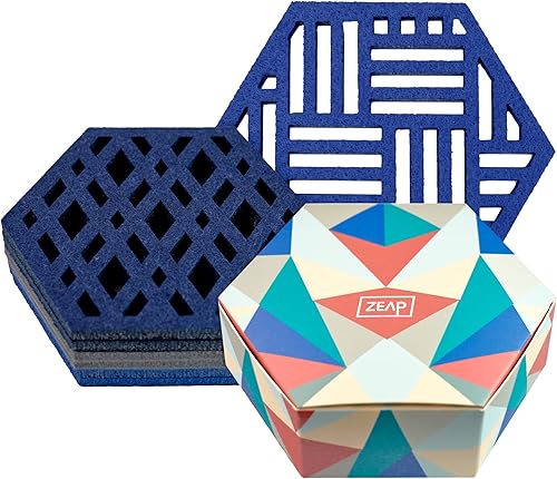 Juego de 6 posavasos de fieltro para bebidas, cócteles, bebidas, protege la mesa de la encimera, mantel individual para decoración del hogar,