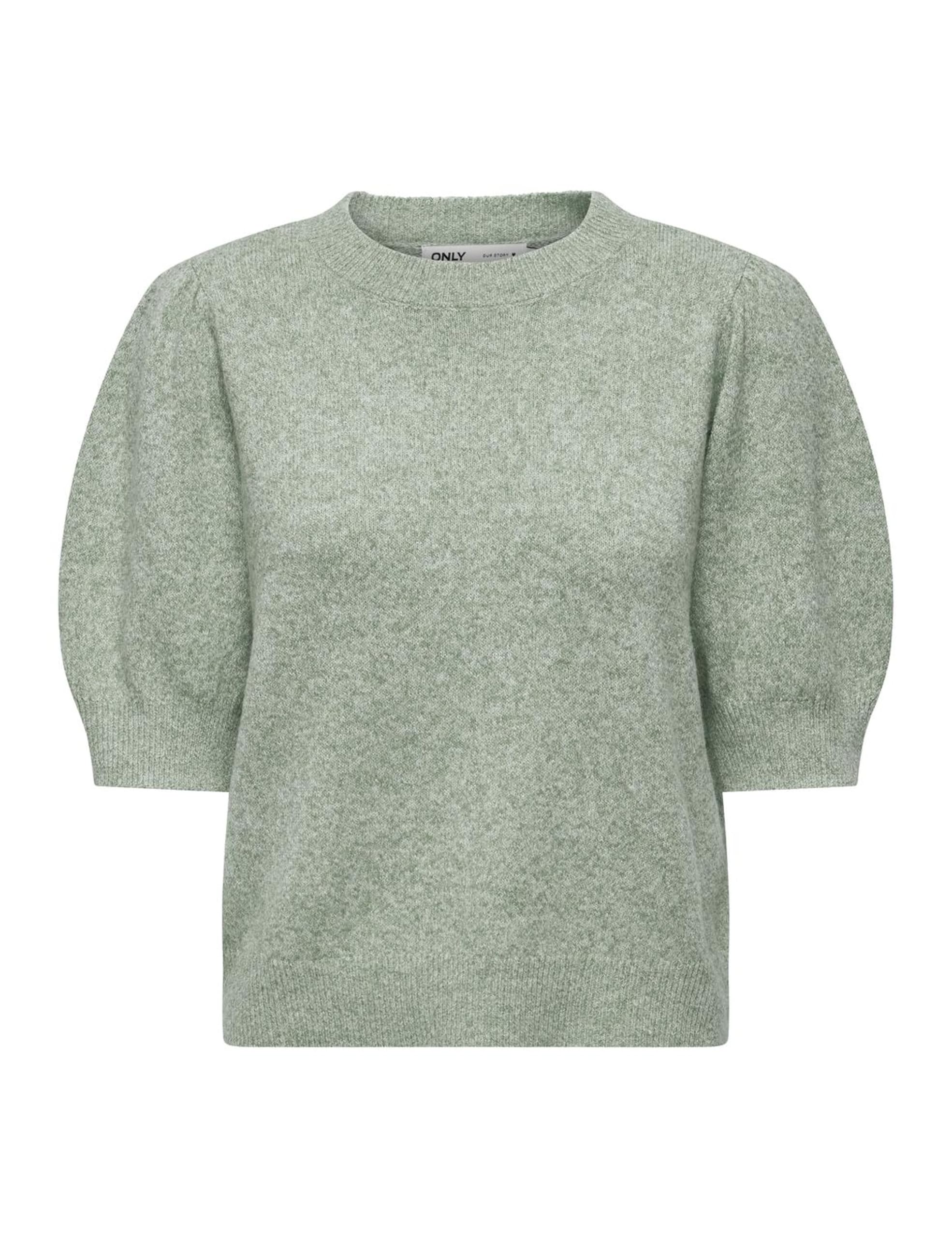 ONLY Womens Onlrica Life 2/4 KNT Noos Pullover Sweater, Chinois Green, L UK