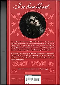 The Tattoo Chronicles : Von D, Kat: Amazon.co.uk: Books