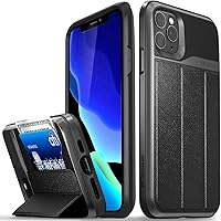 Vista 1 de Vena vCommute - Funda tipo cartera compatible con Apple iPhone 11 Pro Max (6.5 pulgadas 2019), (protección contra caídas de grado militar) con tapa