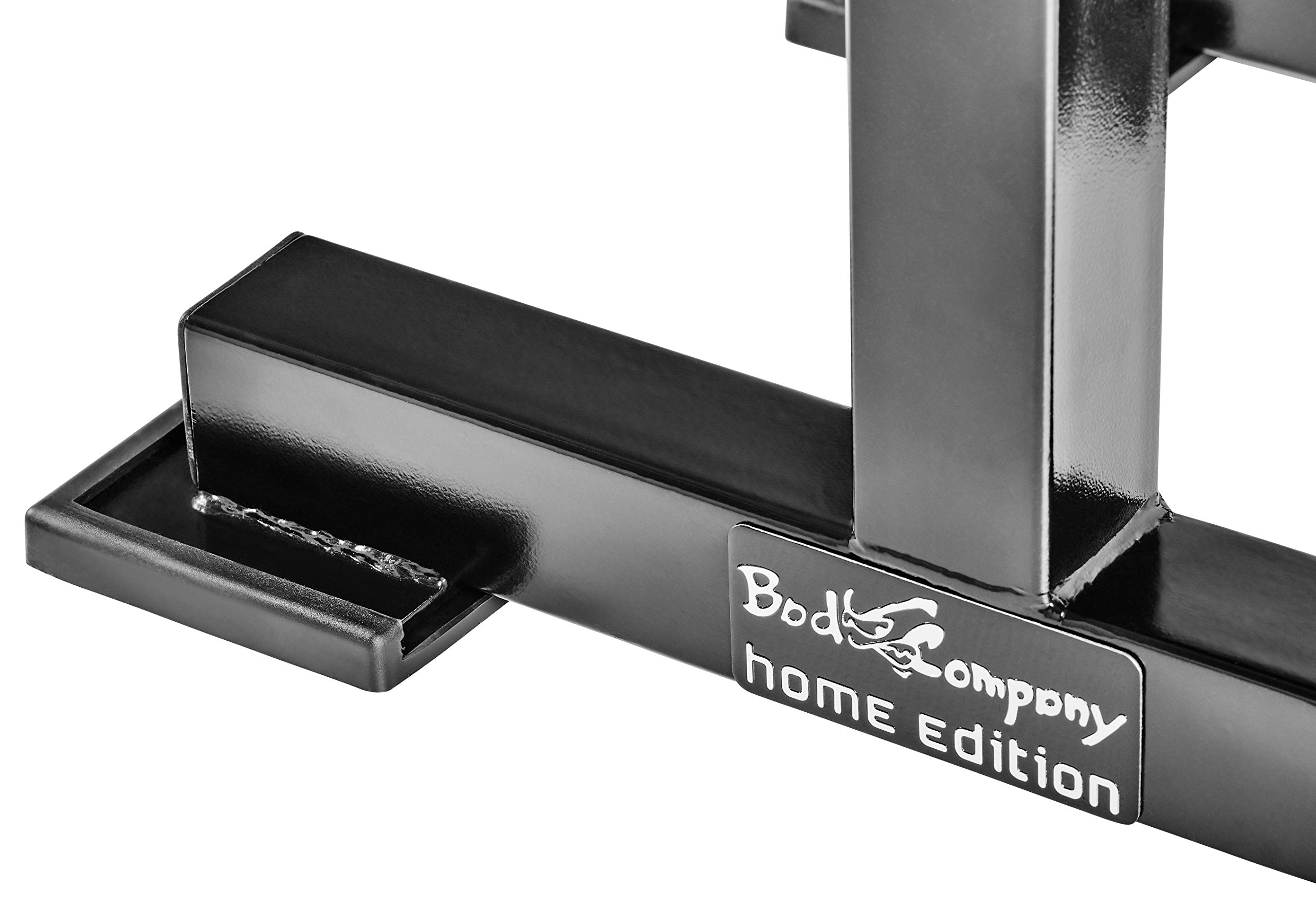 Bad Company höhenverstellbare Plyo-Box I Rutschfester Sprungkasten aus Stahl in Schwarz I Max. Gewichtsbelastung bis zu 300 kg I BCA-133