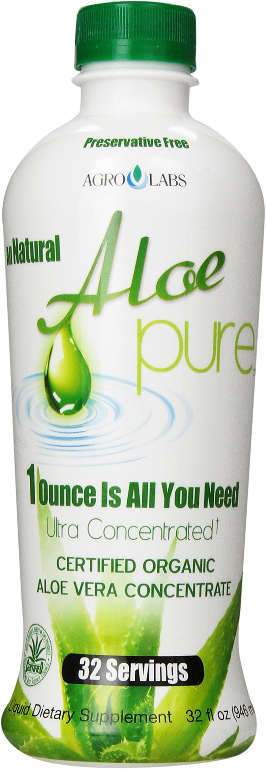 Aloe Pure, 32-Fluid Ounce Bottle