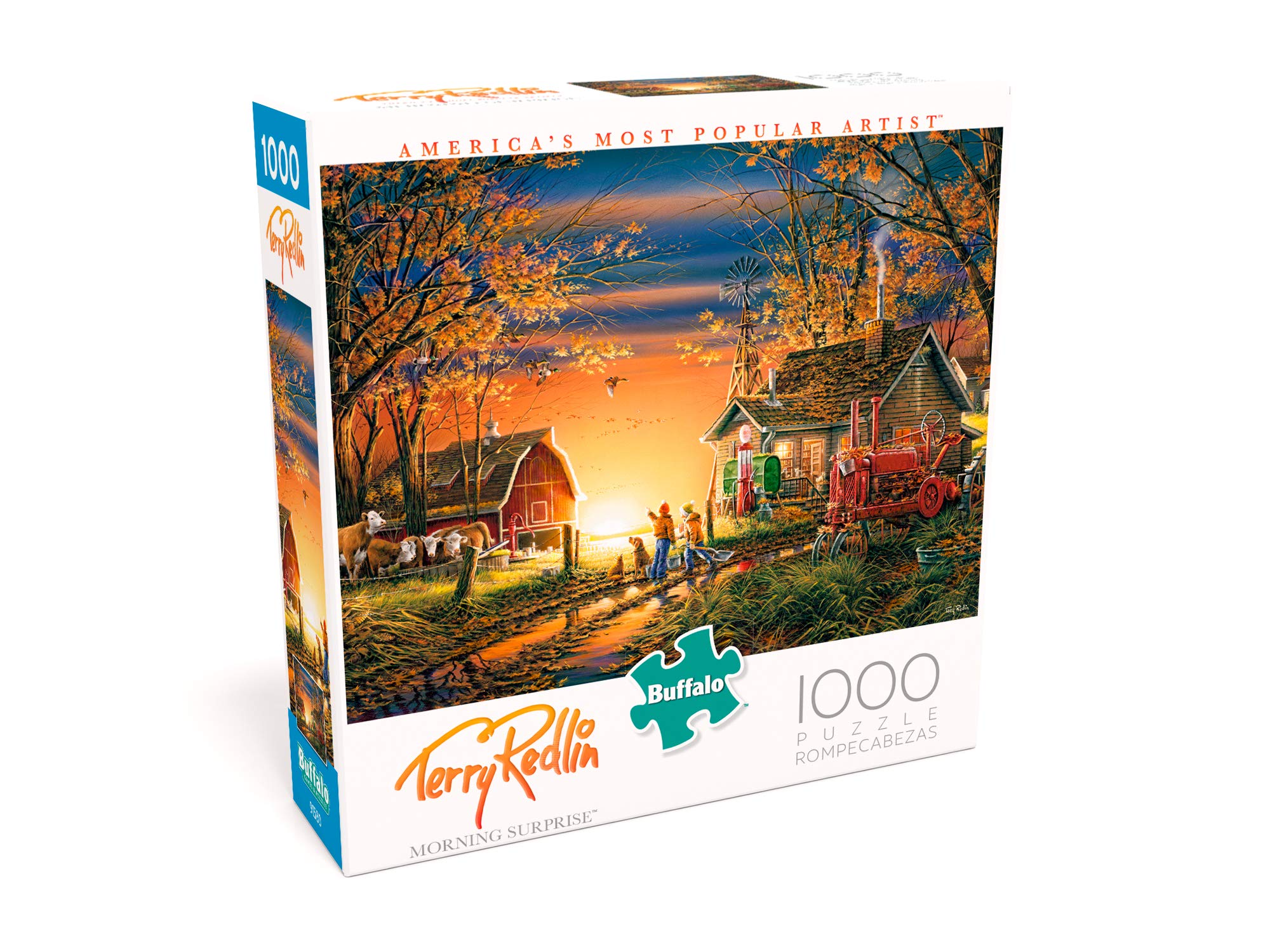 Amazon.com: Buffalo Games - Terry Redlin - Morning Surprise - 1000