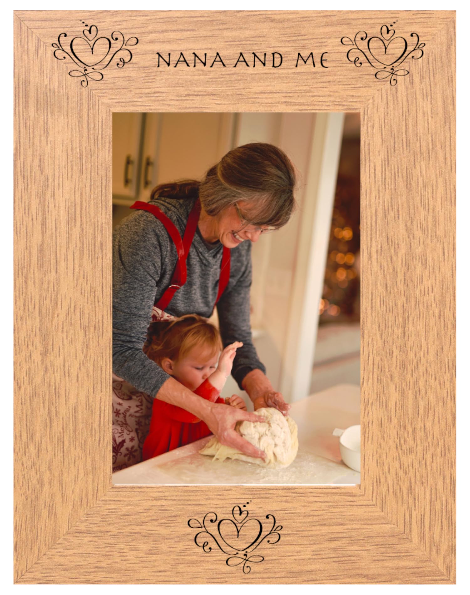 Chris Bag Of Goodies Brown Nana And Me 6X4 Portrait Photo Picture Frame Portrait Gift