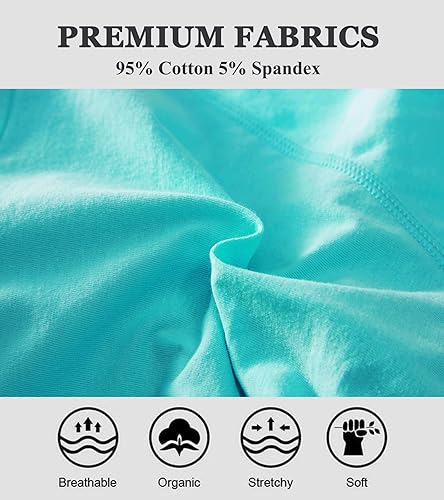 Miniatura 4 de Linzama Bragas suaves del algodón de la ropa interior del período de las muchachas adolescentes para los jóvenes 8-18 años